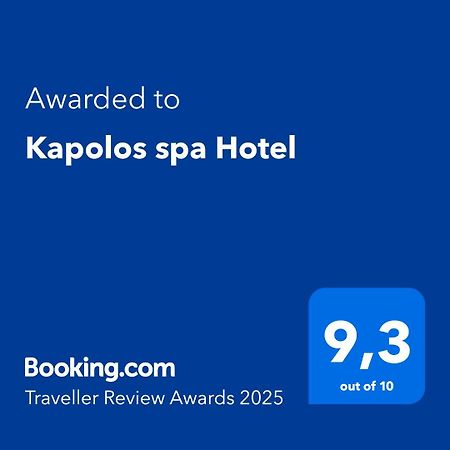 Kapolos Spa Hotel Лутра Едипсу Екстериор снимка